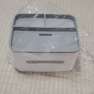 Modern White and Gray Vanity Tray